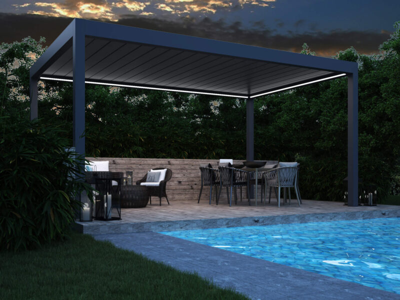 Deponti Pinela Deluxe pergola vaatetorustik