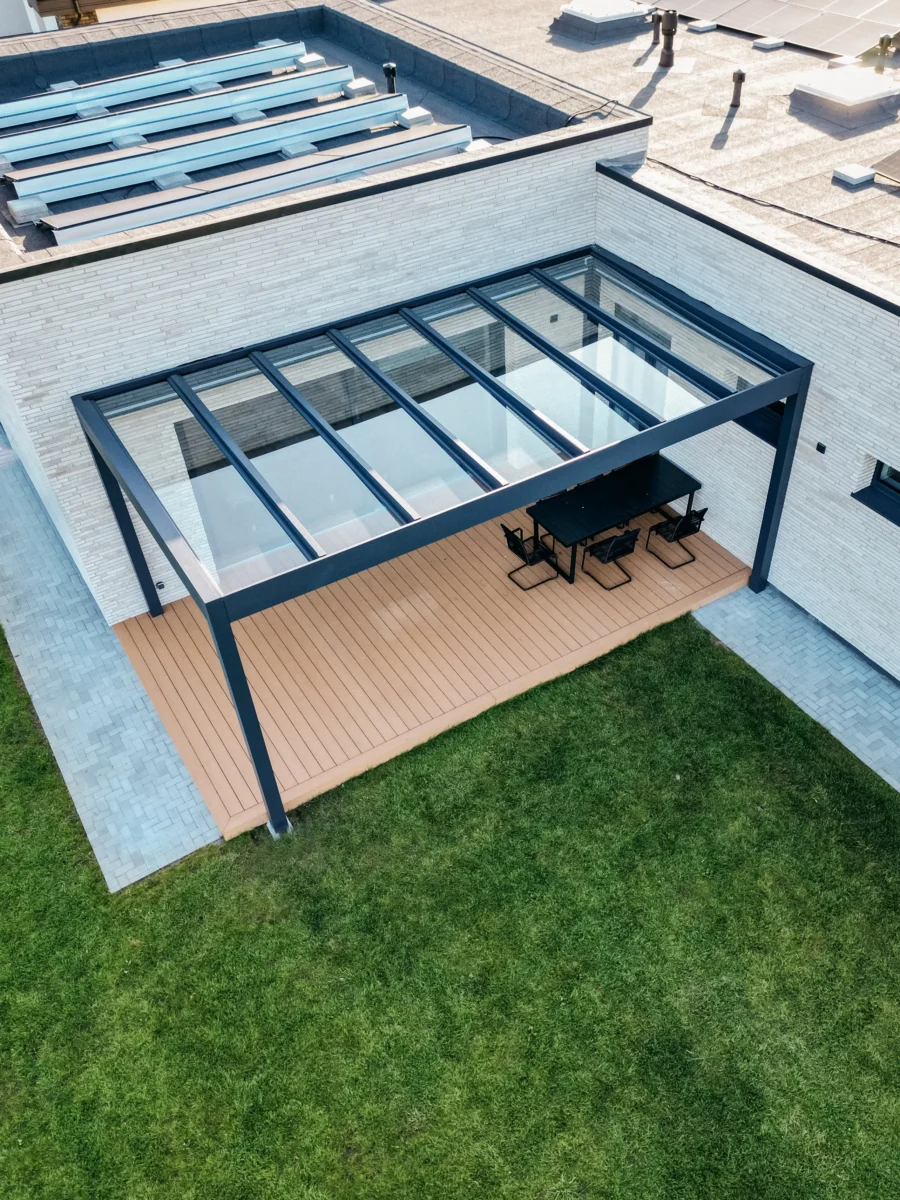 Стеклянная беседка Brevo