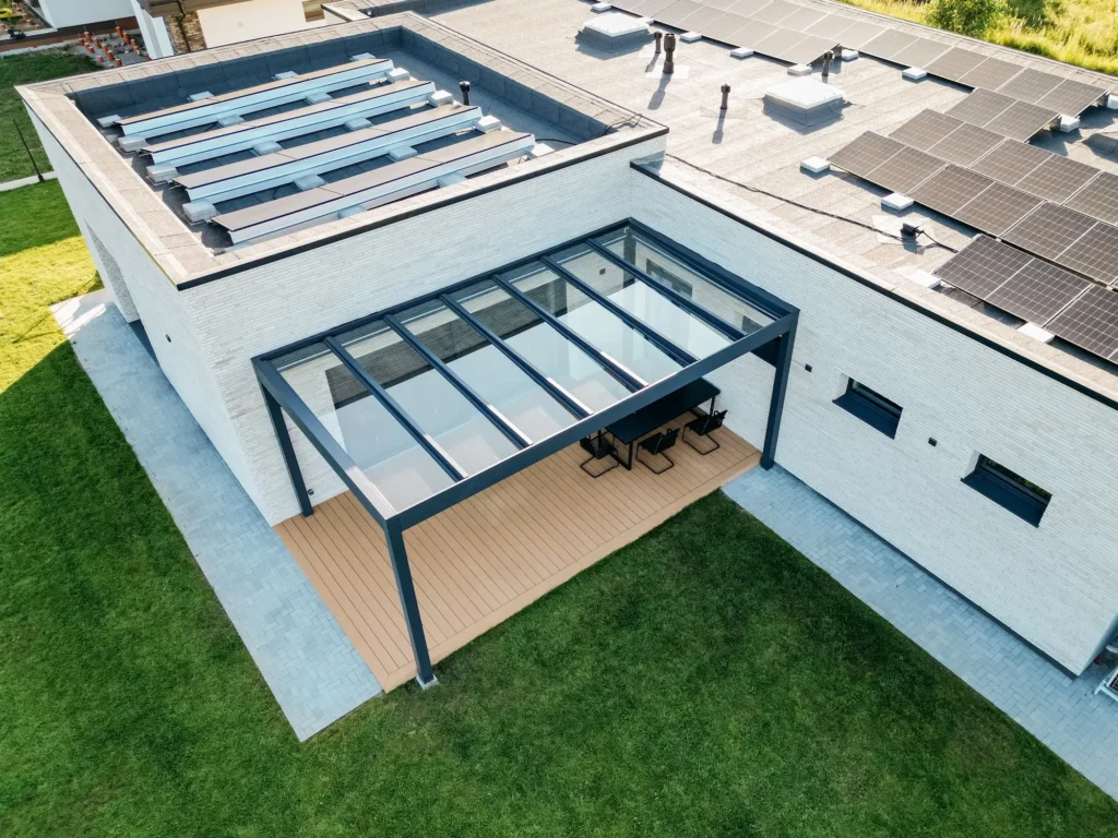 Pergolė GLASS Vilniuje, Lentvaryje 3 Brevo 060 1