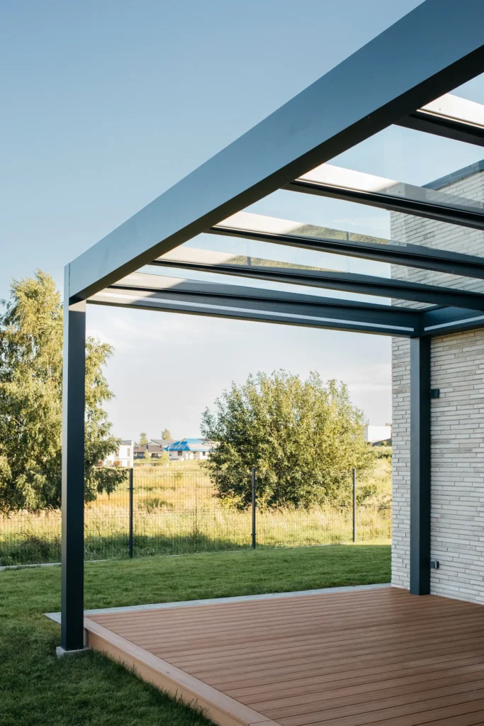 Pergolė GLASS Vilniuje, Lentvaryje 4 Brevo 071 1