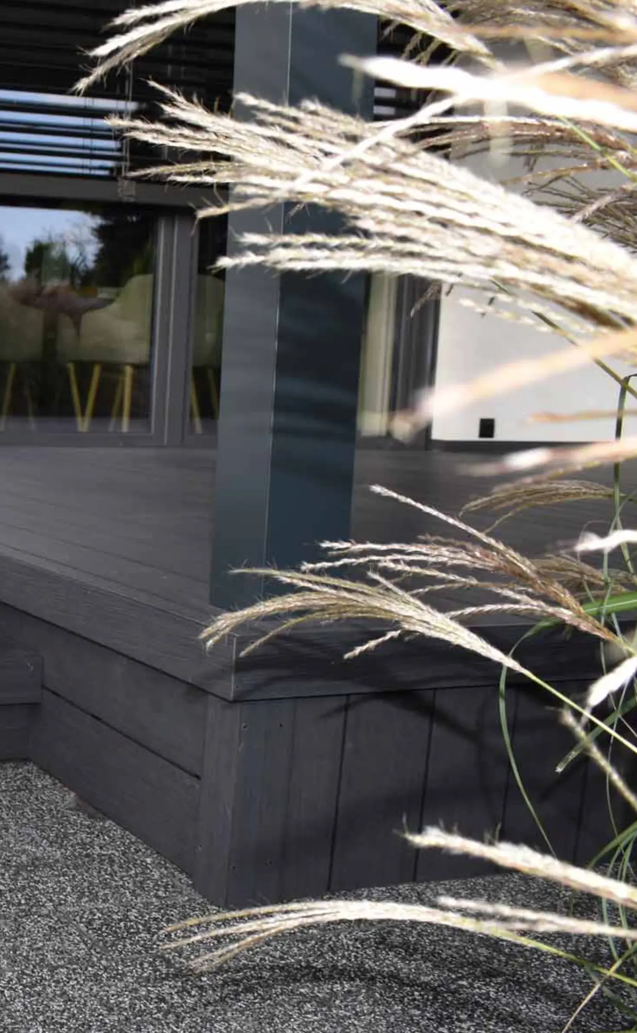 Terasų įrengimas 3 terasines lentos